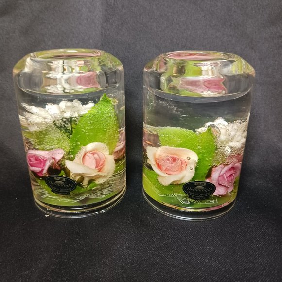 TraumLicht Gilde Glass Dreamlight Candle Holders Germany - Picture 9 of 14